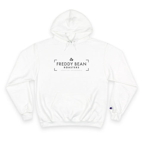Freddy Bean Roasters Hoodie — Coffee Logo Champion Pullover
