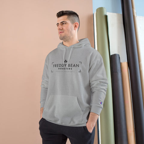 Freddy Bean Roasters Hoodie — Coffee Logo Champion Pullover
